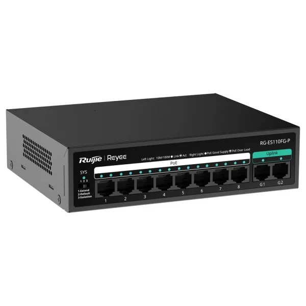 Ruijie Reyee Rg-Es110fg-P 10 Port Switch - Görsel 2
