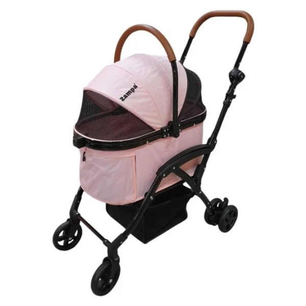 Zampa Orbit 50x70x100 Cm Pembe Kedi Köpek Arabası - Görsel 5