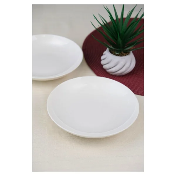 Tabak Evi Chic 19.50 Cm 2'li Çukur Tabak - Görsel 2