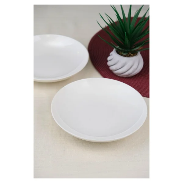 Tabak Evi Chic 19.50 Cm 2'li Çukur Tabak - Görsel 3