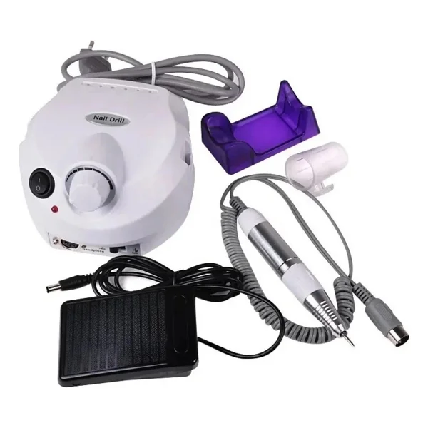 Profesyonel Elektrikli Freze Tırnak Parlatıcı Törpü Manikür Pedikür Makinesi Point Power - Görsel 3