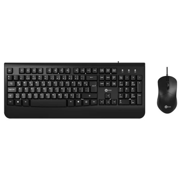 Lenovo Lecoo Cm105 Siyah Kablolu Klavye Mouse Seti - Görsel 2