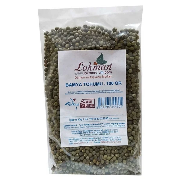 Lokmanavm Bamya Tohumu 100 Gr - Görsel 2