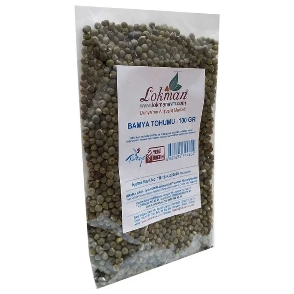 Lokmanavm Bamya Tohumu 100 Gr - Görsel 4