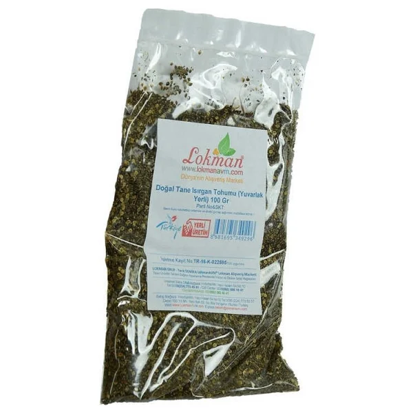 Lokmanavm Isırgan Tohumu Tane Doğal (Yuvarlak Yerli) 100 Gr Paket - Görsel 8