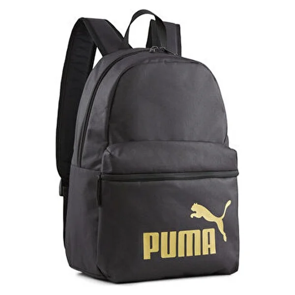 Puma Phase 075487-49 Siyah-Gold Sırt Çantası - Görsel 6