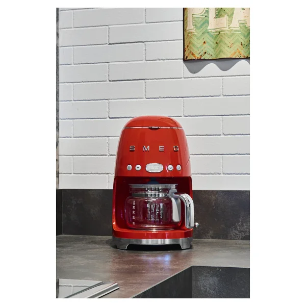 Smeg Dcf02rdeu Retro Kırmızı Filtre Kahve Makinesi - Görsel 5