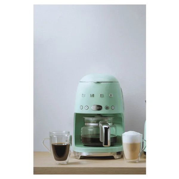 Smeg Dcf02pgeu Retro Yeşil Filtre Kahve Makinesi - Görsel 9