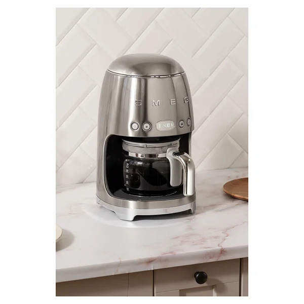 Smeg Dcf02sseu Retro Inox Filtre Kahve Makinesi - Görsel 3