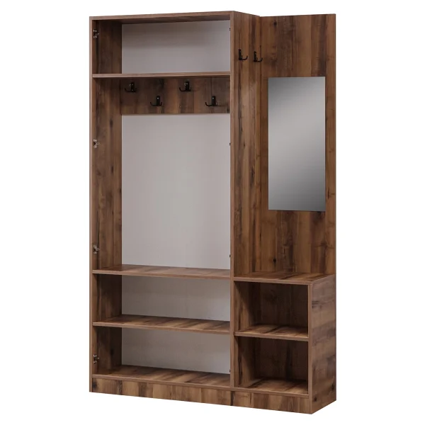 Setay Mobilya Polo Askılıklı Aynalı Portmanto - Görsel 3