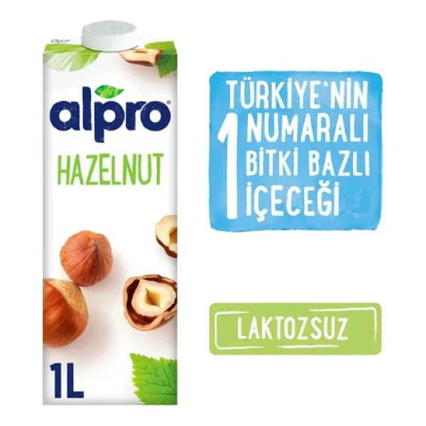 Alpro Fındık Sütü 1 Lt 4'lü - Görsel 3