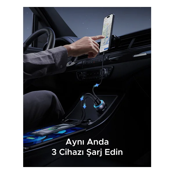 Ugreen 45843 30 W Hızlı Araç Şarj Aleti - Görsel 5