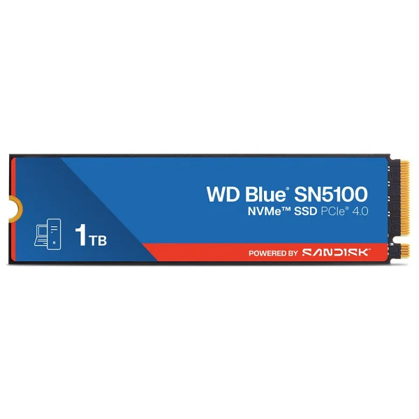 Western Digital Blue Sn5100 Wds100t5b0e Pcı-Express 4.0 1 TB M.2 SSD - Görsel 2