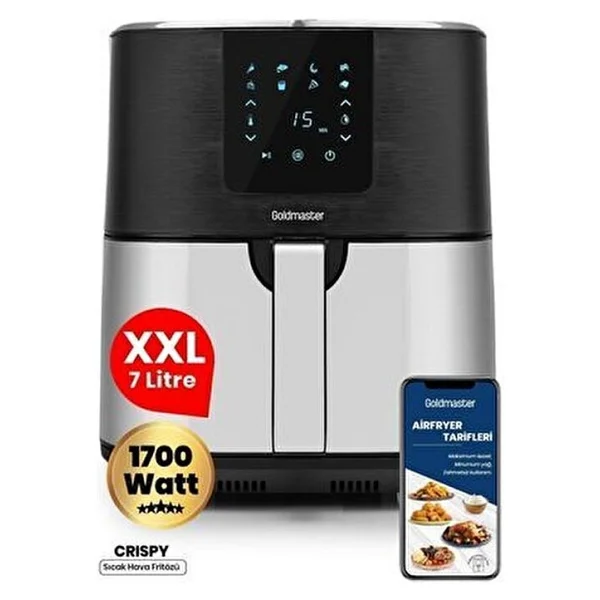 Goldmaster Crispy Gm7459 7 Lt Yağsız Fritöz - Görsel 6