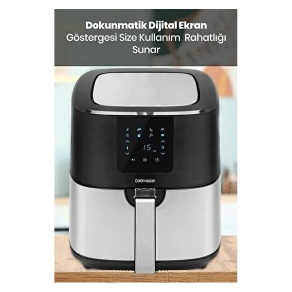 Goldmaster Crispy Gm7459 7 Lt Yağsız Fritöz - Görsel 7
