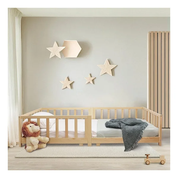 Baby Plus Çatısız 90x190 Cm Montessori Karyola - Görsel 6