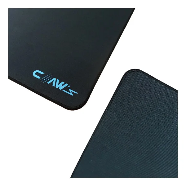 Claw's Soft 90x40cm Mikrofiber Yüzey - Kaydırmaz Kauçuk Zemin - 3mm Kalınlık - 360 Derece Dikiş - Kolay Temizlenebilir XXL Mousepad - Siyah - 40 X 90 Cm - Görsel 3