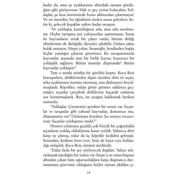 Hayvan Çiftliği - George Orwell Can Yayınları - Görsel 9