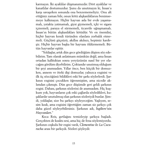 Hayvan Çiftliği - George Orwell Can Yayınları - Görsel 10