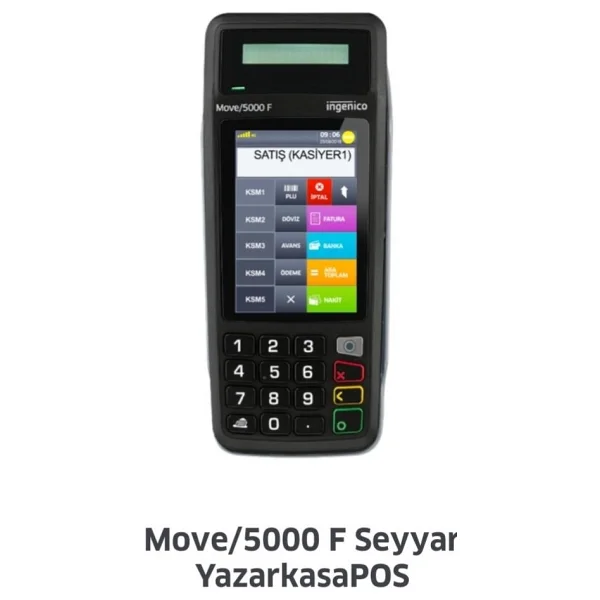 Ingenico Move 5000f Mobil Yazar Kasa Pos - Görsel 4