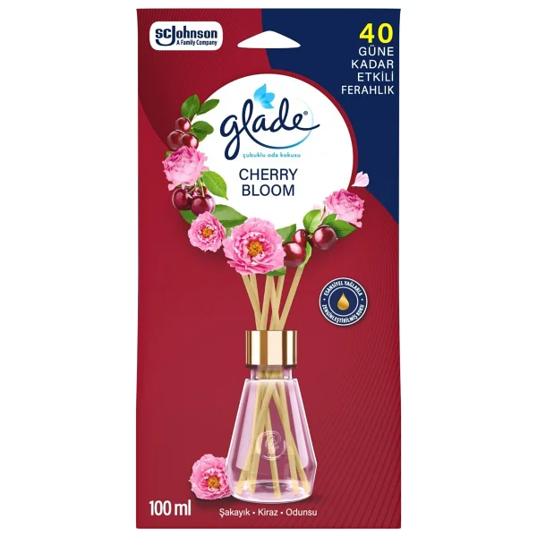 Glade Çubuklu Oda Kokusu Cherry Bloom 100 Ml - Görsel 3