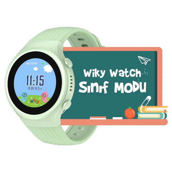Wiky Watch 5s Yeşil Akıllı Çocuk Saati - Görsel 6