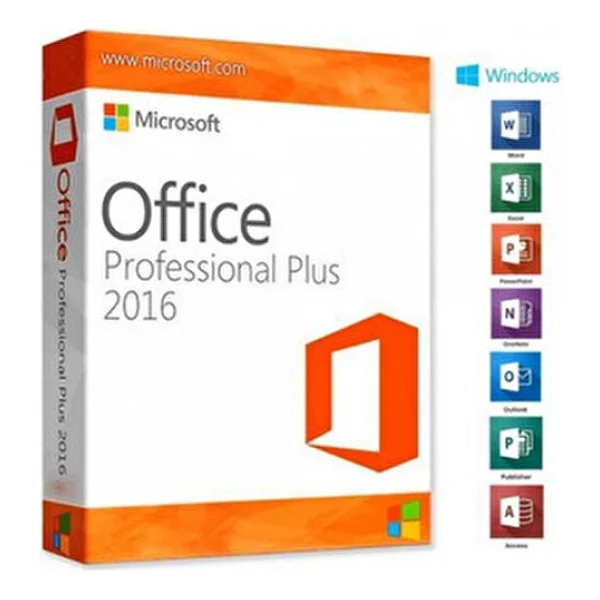 Microsoft Office 2016 Pro Plus Dijital Lisans Anahtarı Turuncu Renkli Tekli Anahtar - Görsel 2
