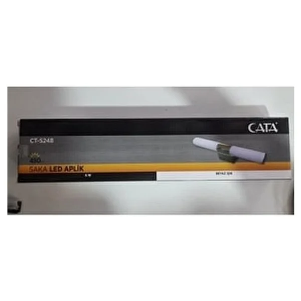Cata Ct-5248 6w/6400k Saka LED Aplik(Beyaz) Cata - Görsel 3