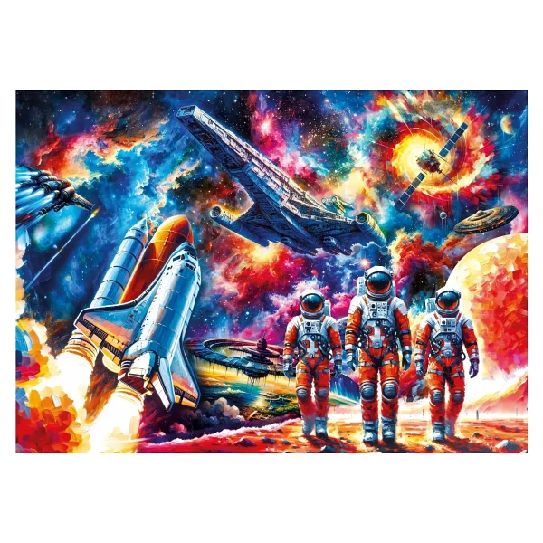Ks Games Magical Cosmos 100 Parça Çocuk Puzzle 31506 - Görsel 9