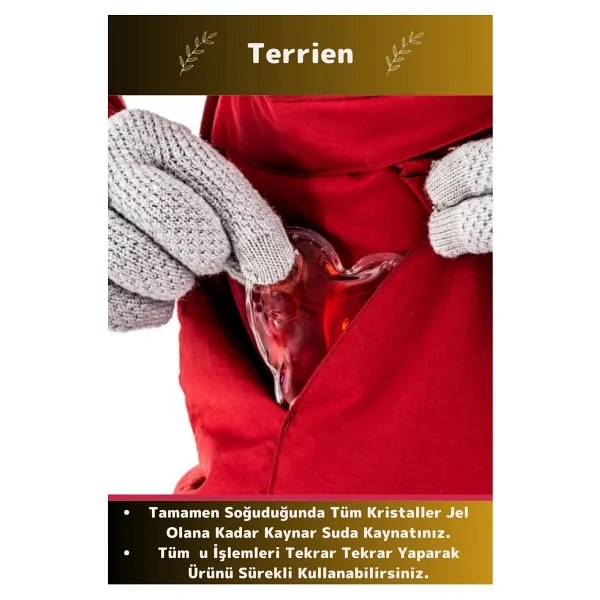 Kalp Şeklinde El Isıtıcısı Sihirli Jel Isıtıcı Torba Kalpli Cep Sobası 2'li Set - Görsel 4