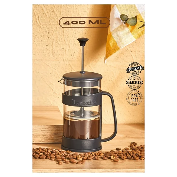 Tohana Thn68109 350 Ml Bambu Kapaklı French Press - Görsel 3