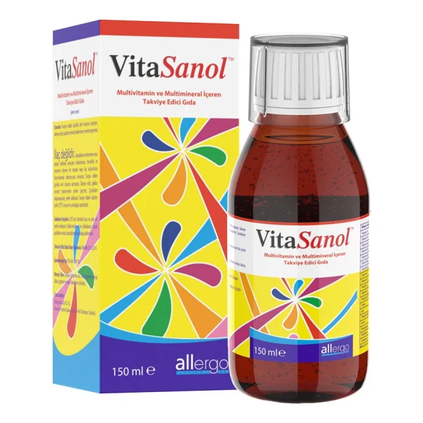 Vitasanol Multivitamin Şurup 150 Ml - Görsel 3