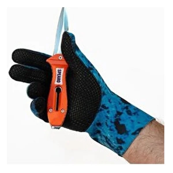 Questsub Spearo Dalış Bıçağı Sarı 420 Kalite Paslanmaz Çelik 8.5 Cm Keskin Ağızlı - Görsel 5
