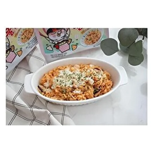 Samyang Buldak Cream Carbonara Hot Chicken Flavor 140 Gr - Görsel 3