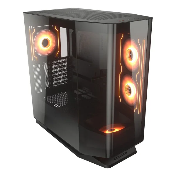 Cougar FV270 RGB CGR-58M6B-RGB ARGB 4 Fanlı Siyah E-ATX Oyuncu Kasası - Görsel 3