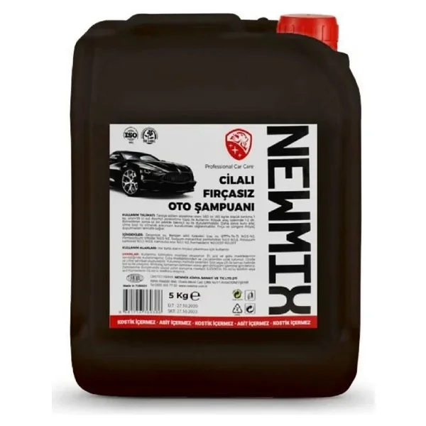 Newmix 5 Kg Cilalı Fırçasız Oto Şampuanı - Görsel 2