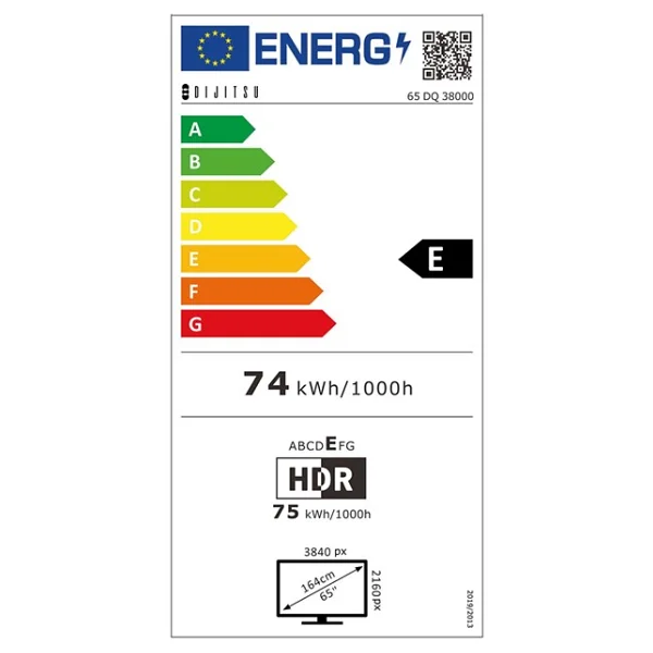 Dijitsu 65 Dq 38000 4K Ultra HD 65" 165 Ekran Uydu Alıcılı Google Smart QLED TV - Görsel 4