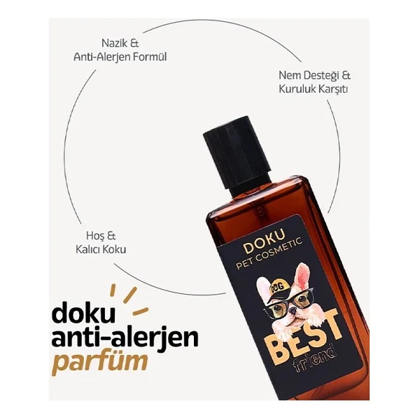 Doku Pet Cosmetic Kedi Ve Köpek Parfümü 50 Ml - Görsel 9