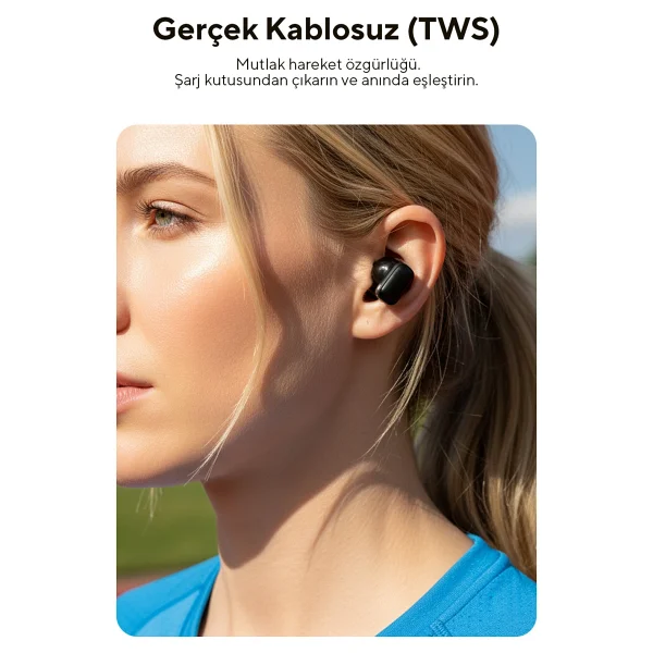 S-link Bemy ANC TWS Siyah Kulak İçi Bluetooth Kulaklık - Görsel 4