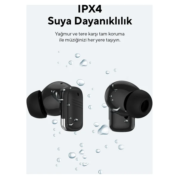 S-link Bemy ANC TWS Siyah Kulak İçi Bluetooth Kulaklık - Görsel 2