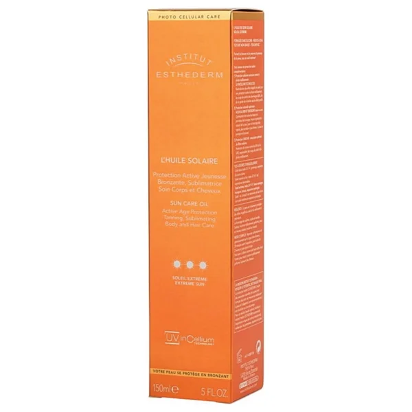 Institut Esthederm Huile Solaire Normal To Strong 150 Ml Güneş Yağı - Görsel 5