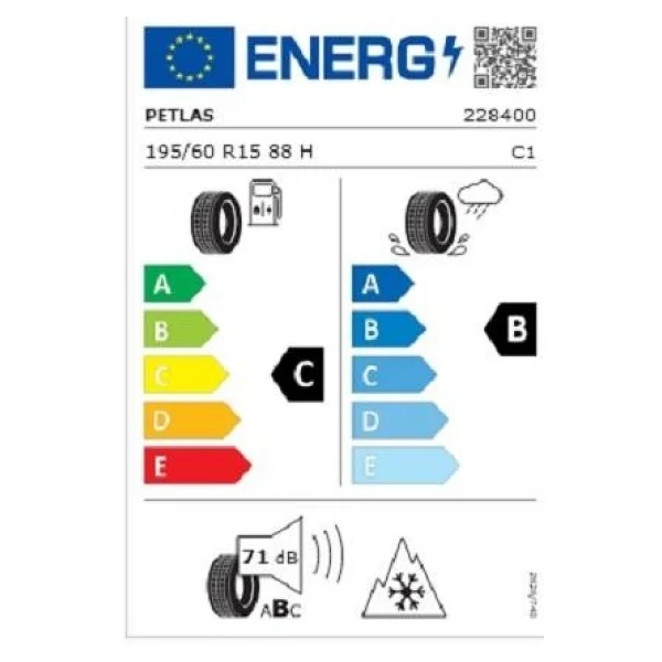 Petlas Snowmaster 2 195/60 R15 88h Kış Lastiği - Görsel 5