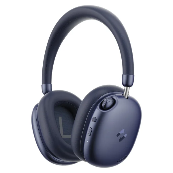 Havit H670BT Space S1 Hybrid ANC Mavi Kulak Üstü Bluetooth Kulaklık