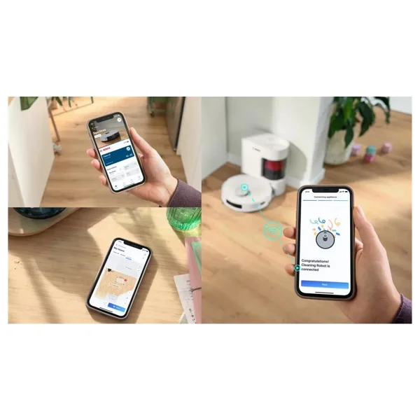 Bosch Spotless Advanced Bcrd2w Çöp İstasyonlu Akıllı Robot Süpürge - Görsel 4