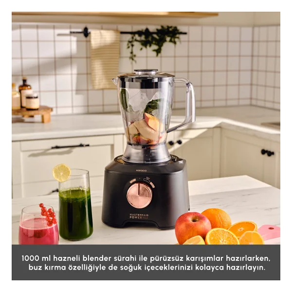 Karaca Mastermaid Power Max 11in1 Black Copper 2500 W Mutfak Robotu - Görsel 4