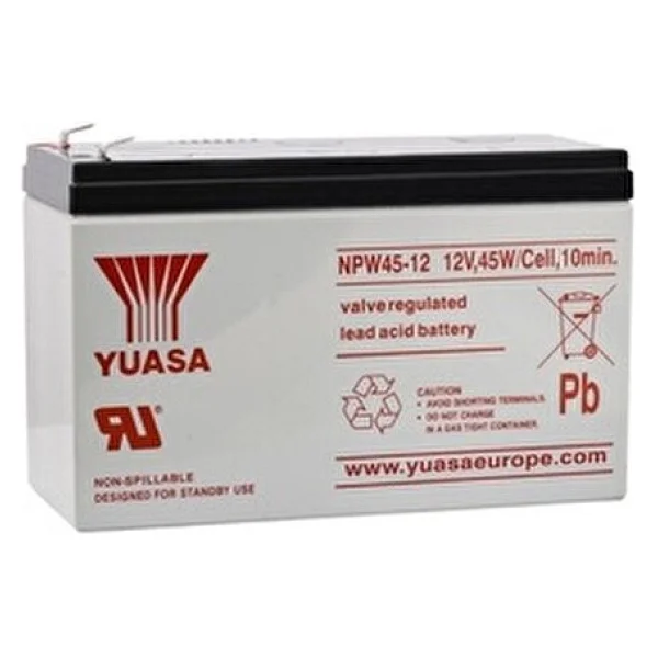 Yuasa Npw45-12 12 V 9 Ah Bakımsız Kuru Akü - Görsel 6