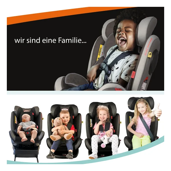 Holmer Kids Maxi Protect Aero 3d Gri 0-36 Kg Oto Koltuğu - Görsel 9