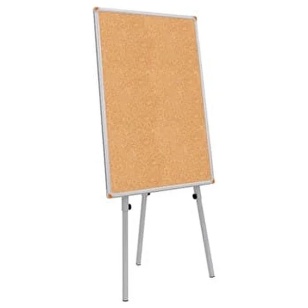 Panda Teleskopik Ayaklı Mantar Pano 60x90 Cm 1 Adet Kahverengi Renk Seçeneği - 60 X 90 Cm - Görsel 2