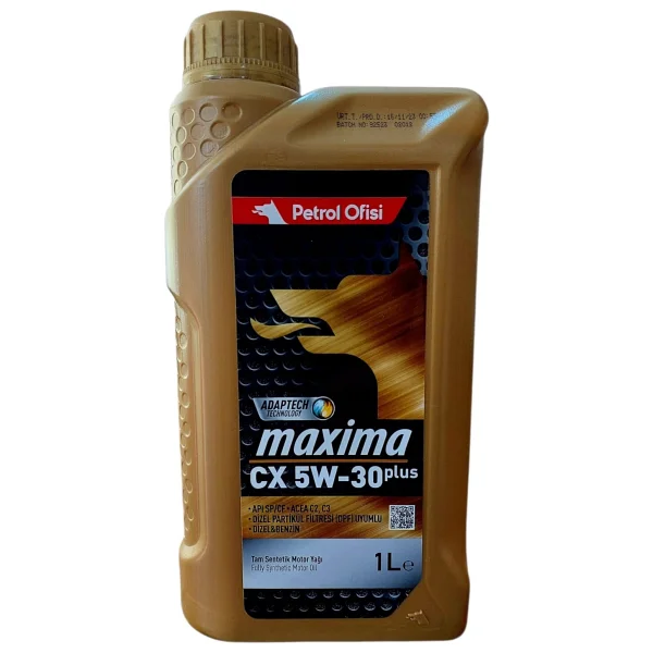 Petrol Ofisi Maxima Cx 5w-30 1 Lt Motor Yağı - Görsel 3