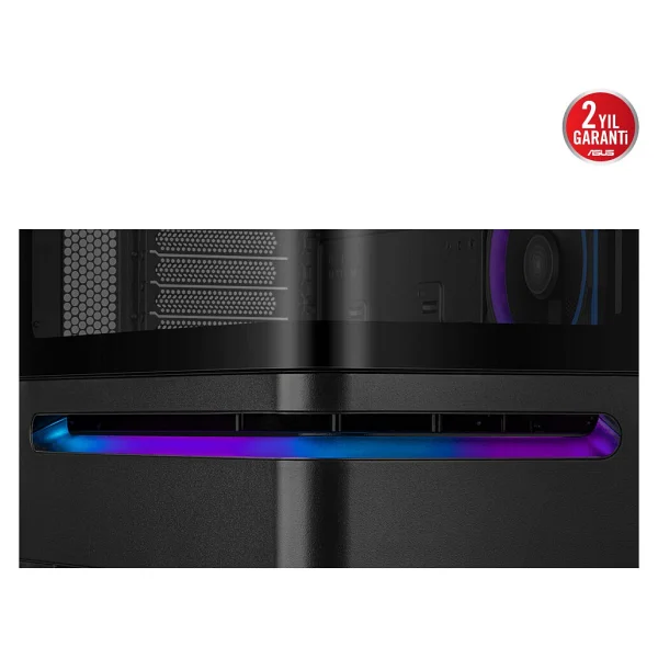Asus Prime Ap202 Argb Fansız Siyah Micro Atx Oyuncu Kasası - Görsel 4